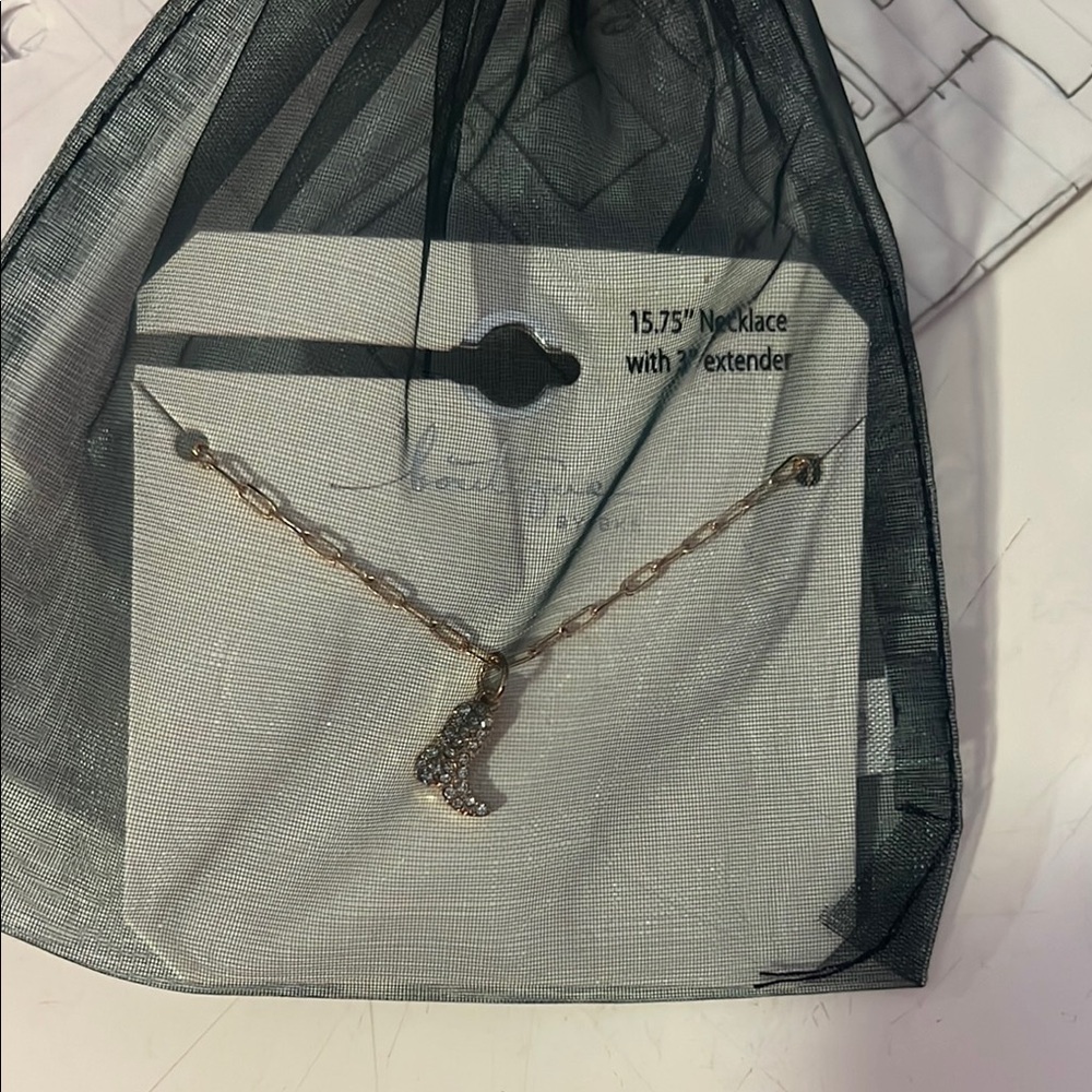 Gold Necklace with Extender